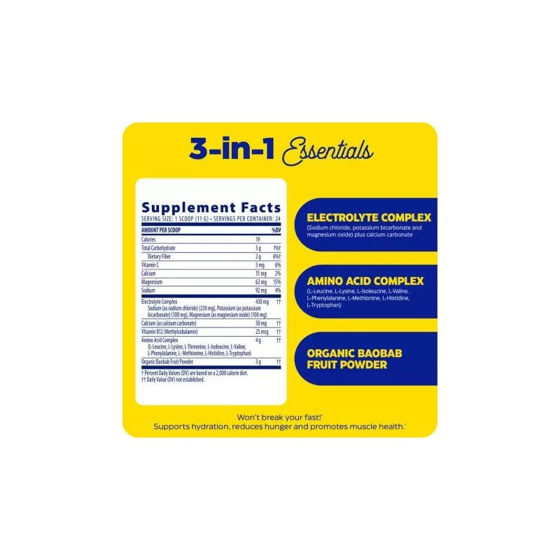 Enzymedica Fasting Today (Intermittent Fasting) 264g Tropical Pineapple