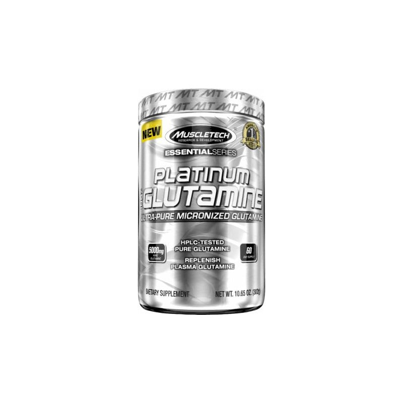 MUSCLETECH Platinum 100% Glutamin 300g