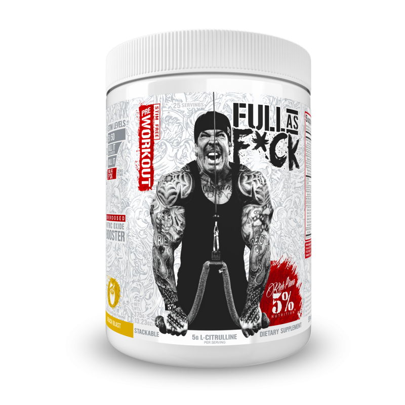 5% NUTRITION Full As F*ck Legendary Series 375g / 25serv Fruit Punch