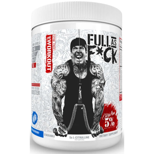 5% NUTRITION Full As F*ck Legendary Series 375g / 25serv Fruit Punch