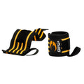 GASP Hardcore Wrist Wraps BLACK/ORANGE