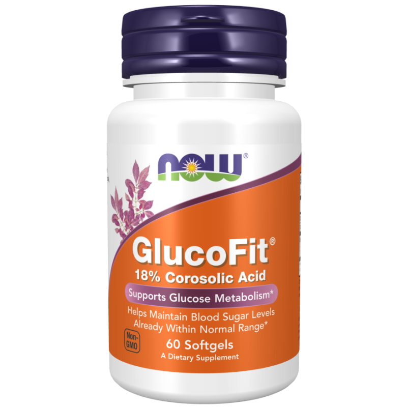 NOW FOODS GlucoFit - 60 softgels BB 05/2024