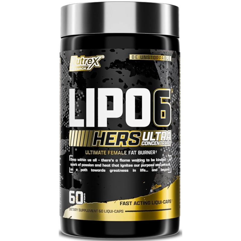 NUTREX Lipo 6 Black HERS Ultra Concentrate 60caps