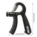 iFit Hand Gripper 10-100kg Black