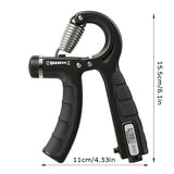iFit Hand Gripper 10-100 kg Svart