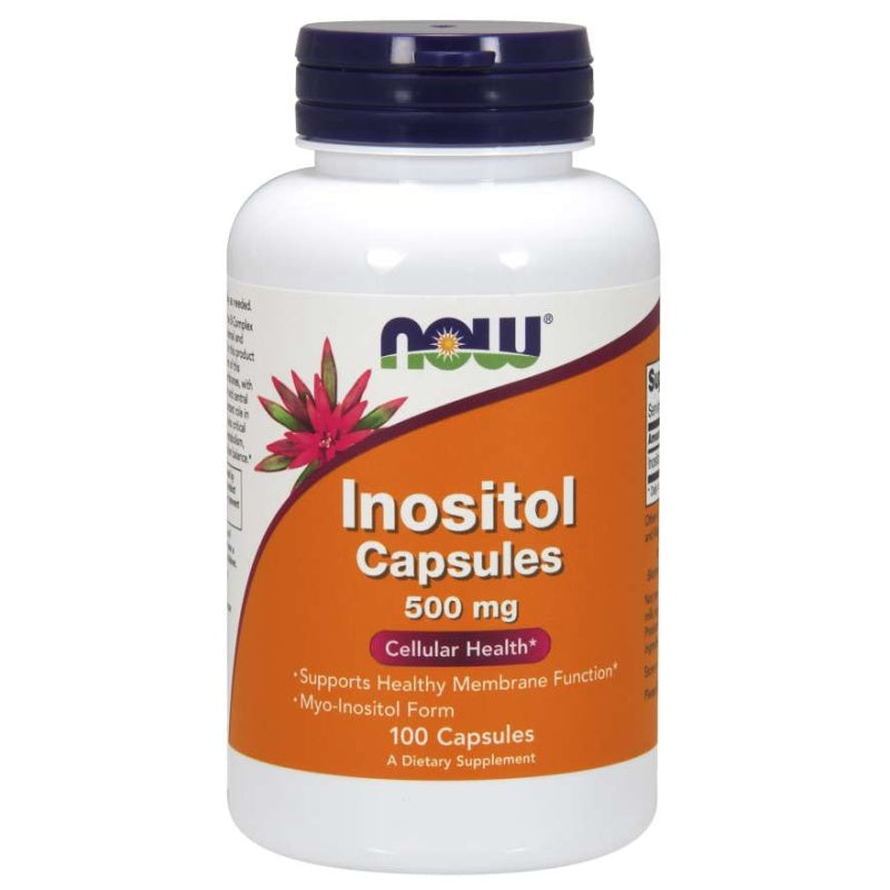 NOW FOODS Inositol 500mg - 100 kaps.