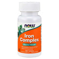 NOW FOODS Iron Complex (27mg) - 100 tablets