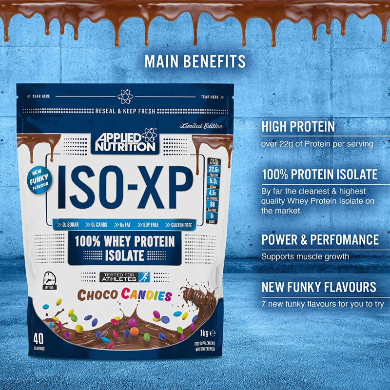 Applied Nutrition Iso-XP 1000g | 40 serveringer Chocolate Dessert