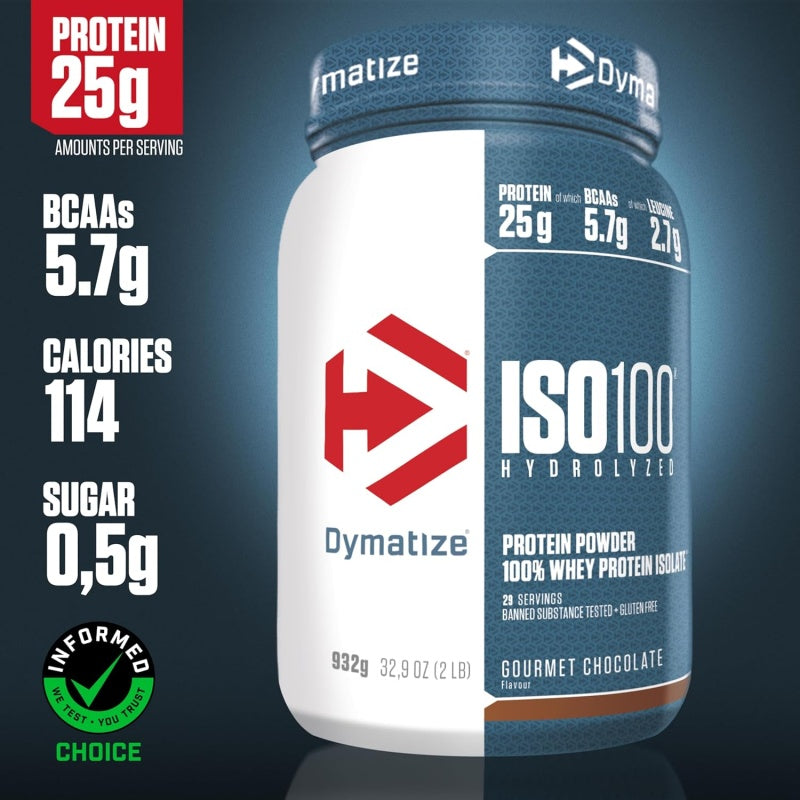 DYMATIZE ISO100 900g (World’s best selling isolate)