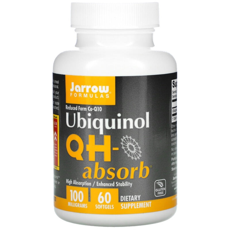 JARROW FORMULAS Ubiquinol QH-absorb 100mg - 60 softgels