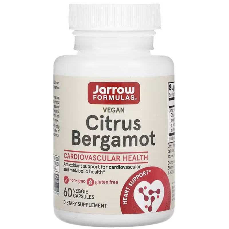 JARROW FORMULAS Citrus Bergamot 500mg 60 Veggie capsules