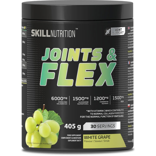 SKILL NUTRITION Joints & Flex Powder - 405 gram White Grape
