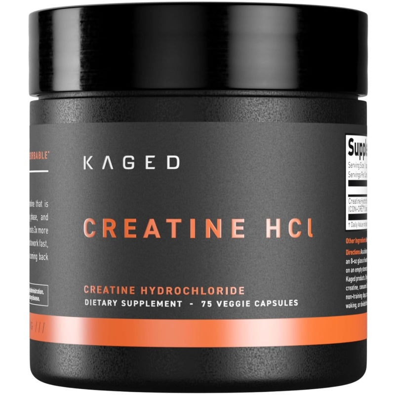 KAGED MUSCLE Creatine HCL 750mg - 75caps