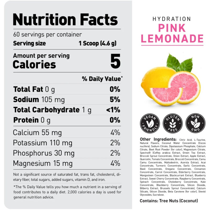 KAGED MUSCLE Hydration 60servings Apple Limeade