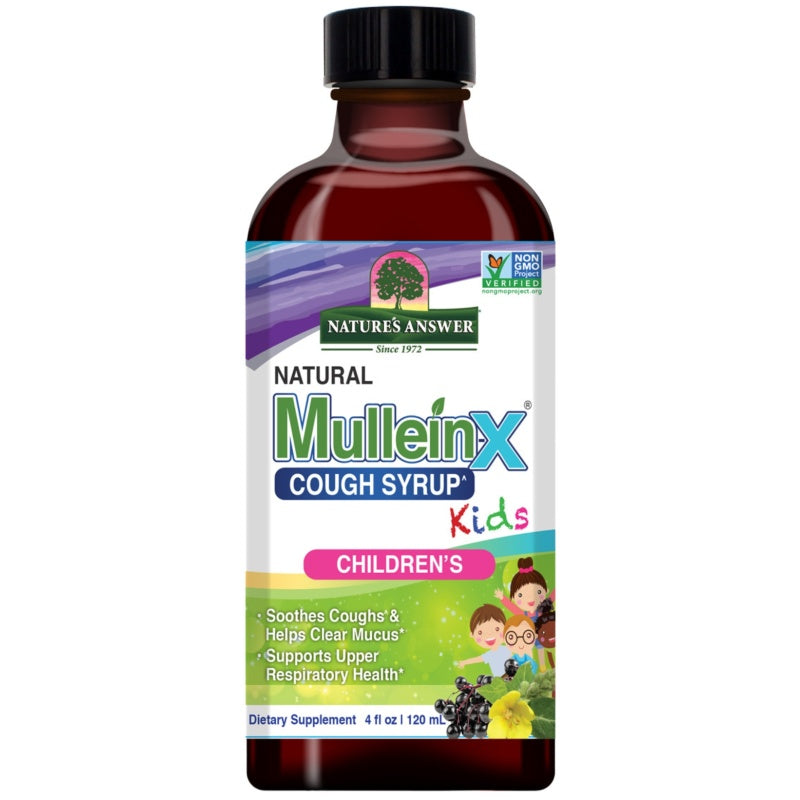 Nature´s Answer Natural Mullein-X Cough Syrup Kids - 120 ml.
