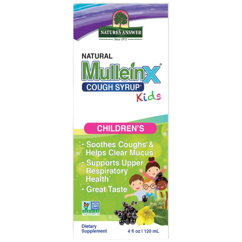 Nature´s Answer Natural Mullein-X Cough Syrup Kids - 120 ml.