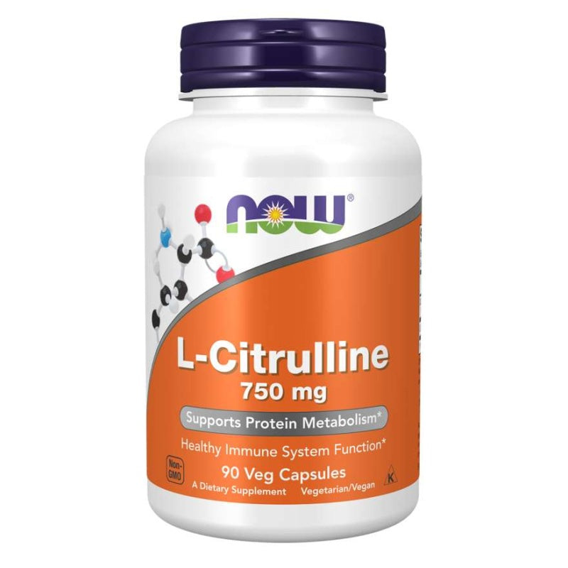NOW FOODS L-Citrulline 750mg - 90 vcaps