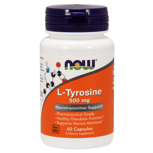 NOW FOODS L-Tyrosine, 500mg - 60 caps