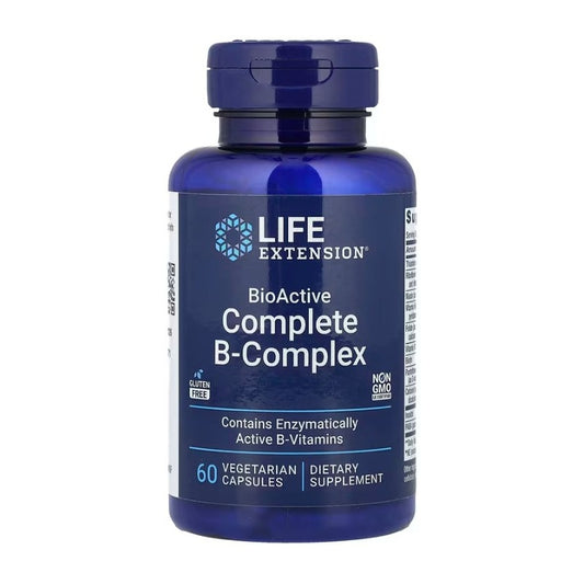 LIFE EXTENSION Bio-Active Complete B-Complex - 60 vcaps