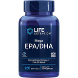 LIFE EXTENSION Mega EPA/DHA 120 Softgels