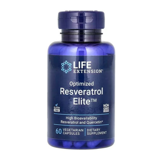 LIFE EXTENSION Optimized Resveratrol Elite 60 vegankapslar