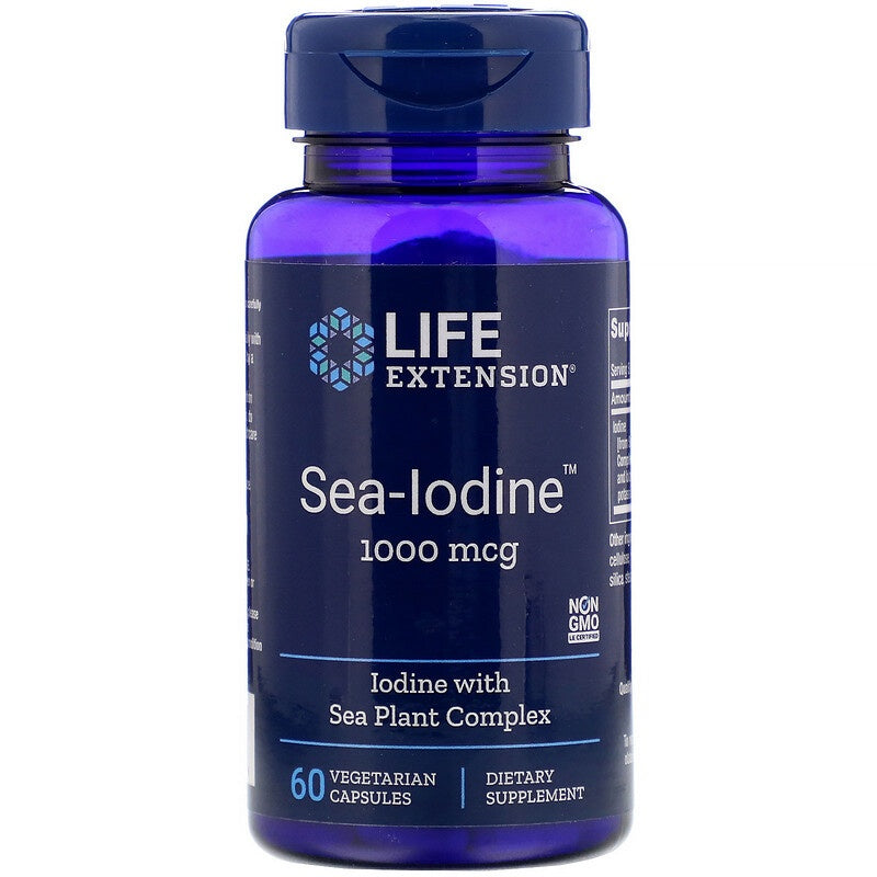 LIFE EXTENSION Havjod 1000mcg - 60 vcaps