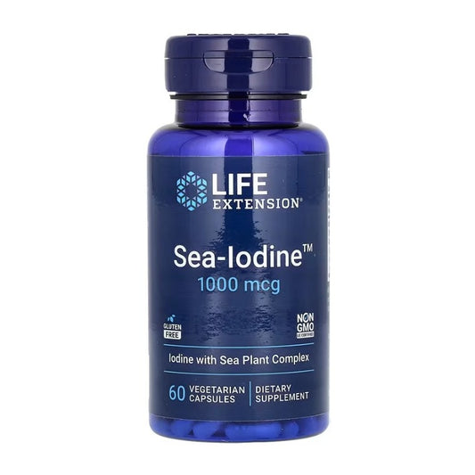 LIFE EXTENSION Sea Iodine 1000mcg - 60 vcaps