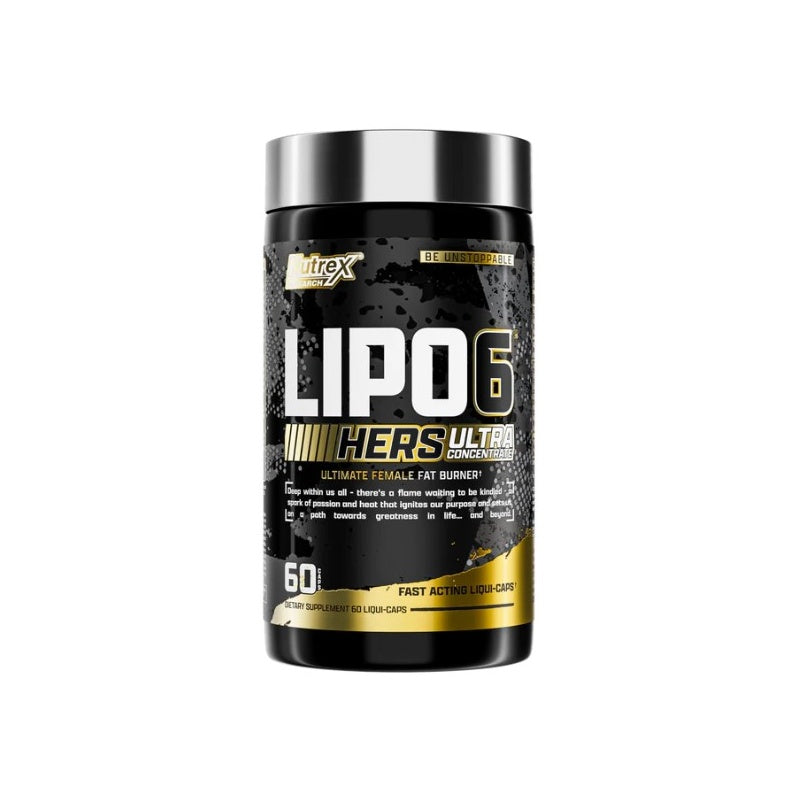 NUTREX Lipo 6 Black HERS Ultra Concentrate 60caps