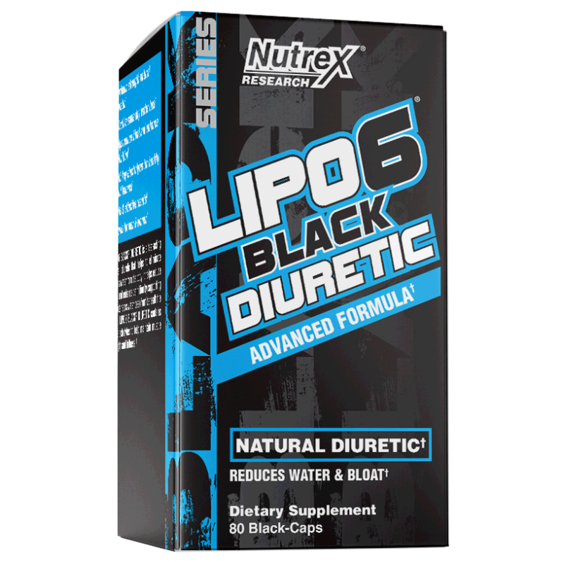 NUTREX Lipo-6 Black Diuretic 80caps