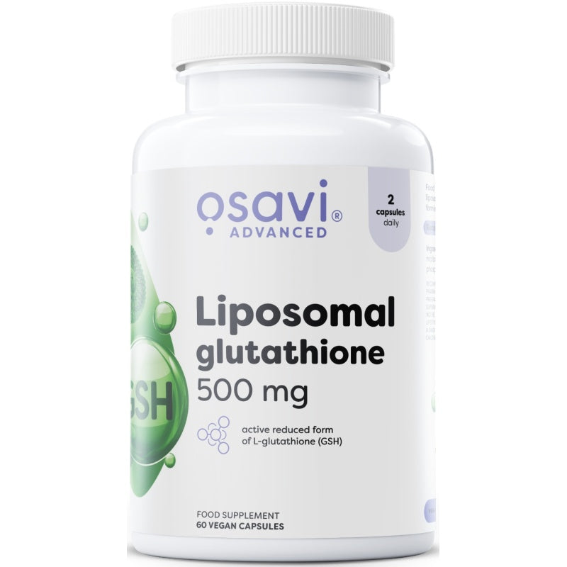 OSAVI Liposomal Glutathione 500 mg - 60 veganske kapsler