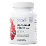 OSAVI Liposomal Jern 20 mg – 60 veganske kapsler