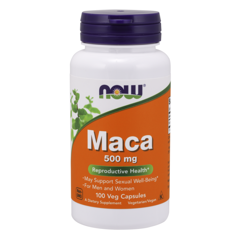 NOW FOODS Maca 500mg - 100 vegkapsler