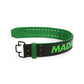 MADMAX læder Quick Release bælte sort/grøn (MFB-302)