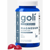 Goli Nutrition Zero Sugar Magnesium Gummies 60 Gummies BB 08/26