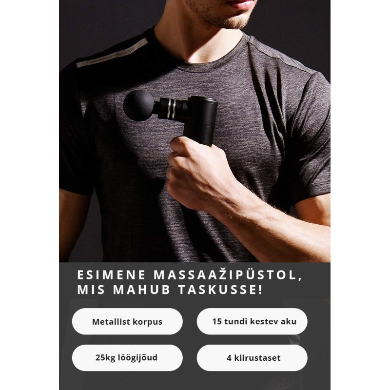 BOOSTER Mini Electric Muscle Massage Gun Pocket