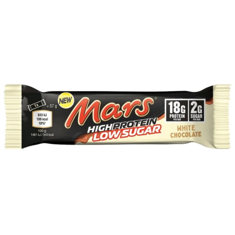 MARS High Protein Low Sugar 57g Hvid Chokolade