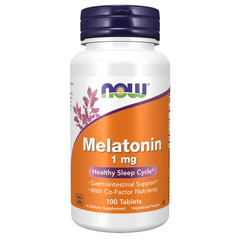NOW FOODS Melatonin 1mg - 100 tablets