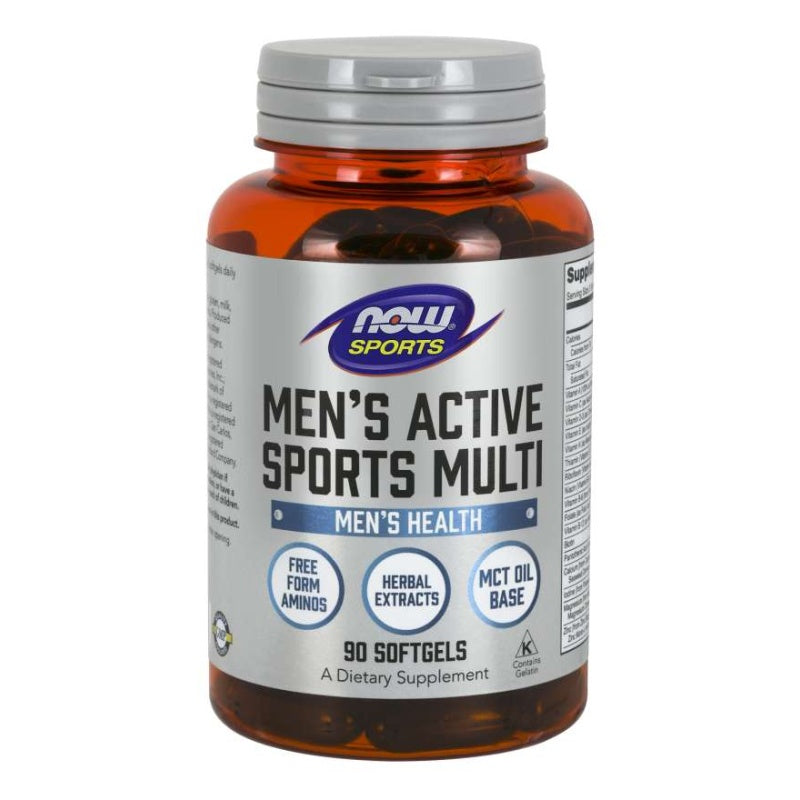 NOW FOODS Men's Active Sports Multi 90 softgels