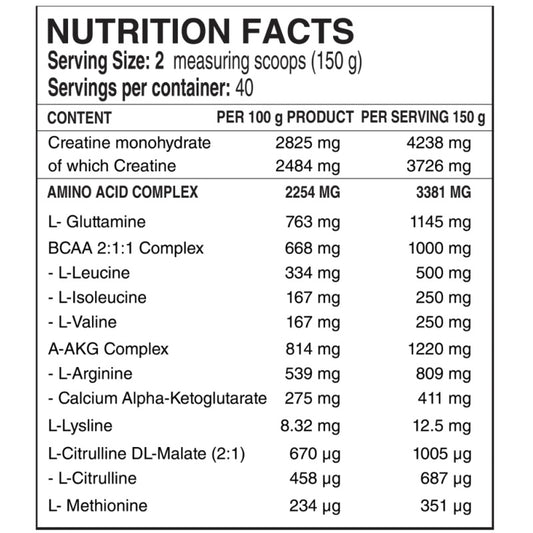 DY Nutrition Metabolic Mass Gainer 6 kg