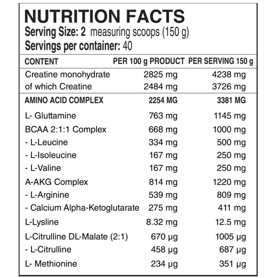 DY Nutrition Metabolic Mass Gainer 6kg