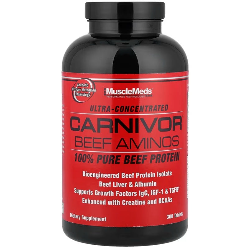 MUSCLEMEDS Carnivor Beef Amino 300tabs
