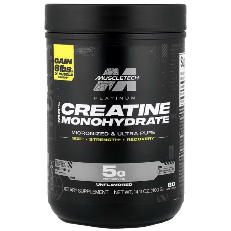 MUSCLETECH Platinum 100% Creatine 400g