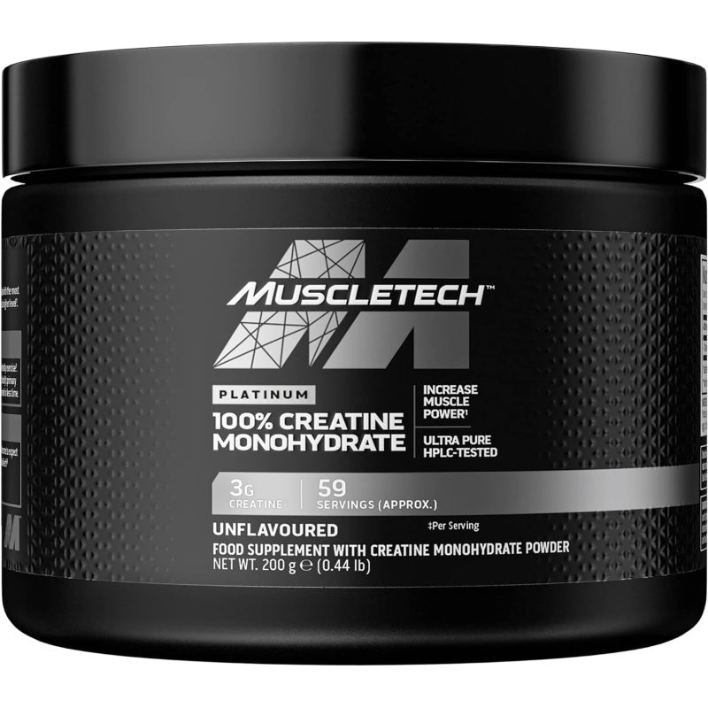 MUSCLETECH Platinum 100% Creatine 200g
