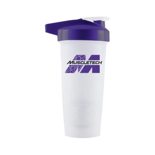 MUSCLETECH Shaker 800 ml Hvid/Lilla