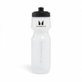 MYPROTEIN Sports Water Bottle Clear/Black