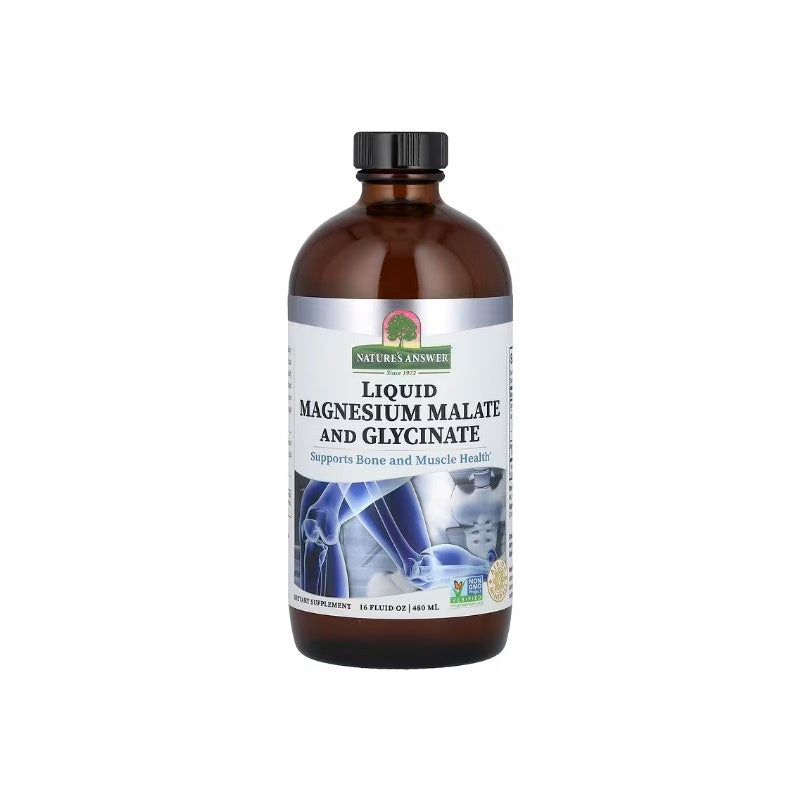 Nature´s Answer Liquid Magnesium Malate and Glycinate 480ml