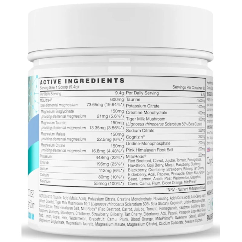NAUGHTY BOY HydraMind Nootropic Hydration 30servings Mafiosa Twist