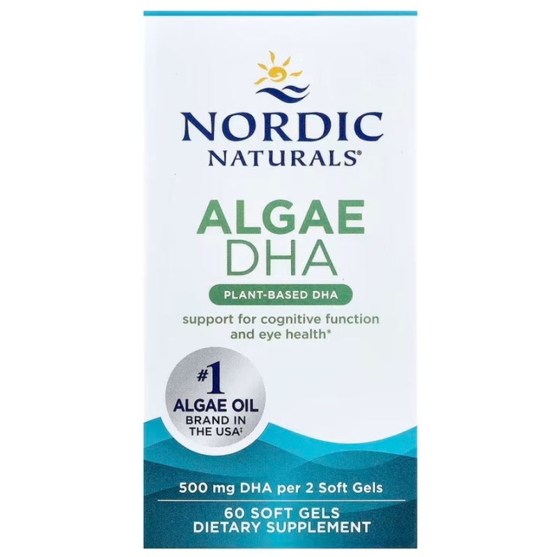 NORDIC NATURALS Algae DHA 500mg - 60 softgels