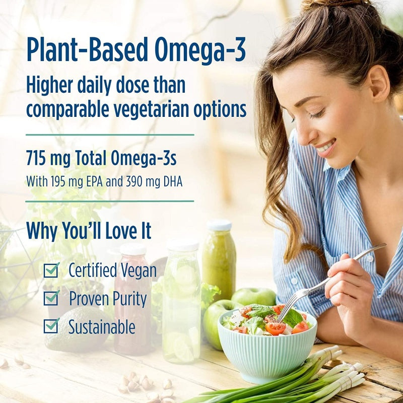 NORDIC NATURALS Algae Omega 3 715mg - 60vegan softgels