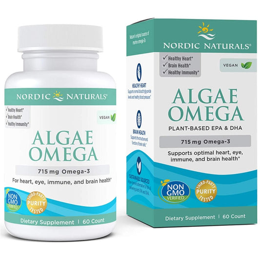 NORDIC NATURALS Algae Omega 3 715mg - 60 veganske softgels